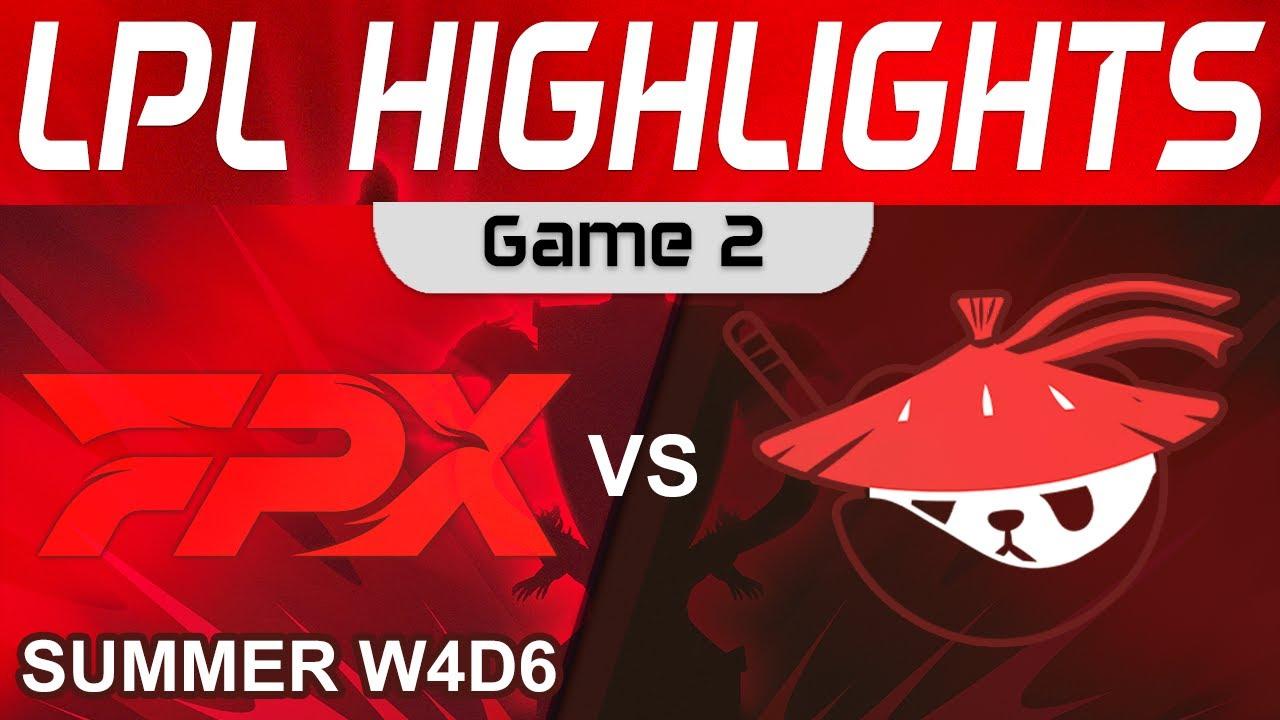 FPX vs AL Highlights Game 2 LPL Summer Season 2023 W4D6 FunPlus Phoenix vs Anyone's Legend by Onivia thumbnail