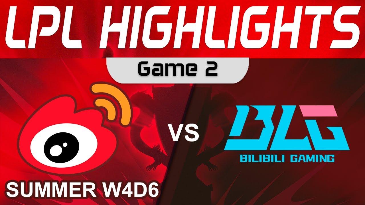 WBG vs BLG Highlights Game 2 LPL Summer Season 2023 W4D6 Weibo Gaming vs Bilibili Gaming by Onivia thumbnail