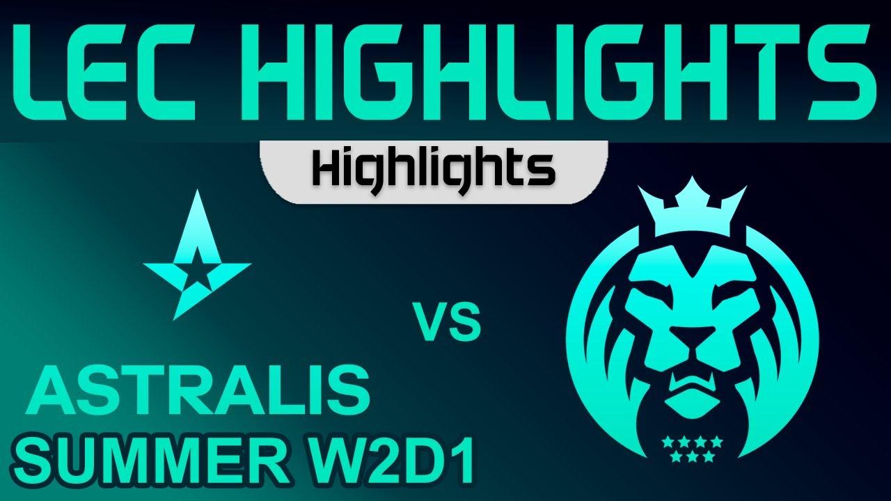 AST vs MAD Highlights LEC Summer Season 2023 W2D1 Astralis vs MAD Lions by Onivia thumbnail