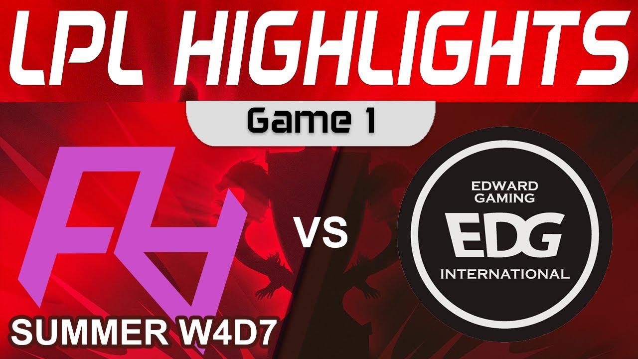 RA vs EDG Highlights Game 1 LPL Summer Season 2023 W4D7 Rare Atom vs EDward Gaming by Onivia thumbnail