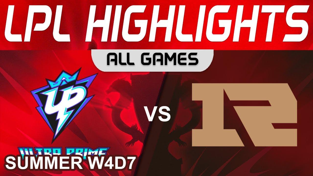 UP vs RNG Highlights ALL GAMES LPL Summer Season 2023 W4D7 Ultra Prime vs Royal Never Give Up thumbnail