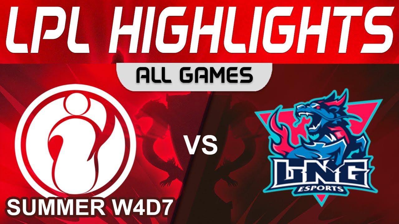 IG vs LNG Highlights ALL GAMES LPL Summer Season 2023 W4D7 Invictus Gaming vs LNG Esports by Onivia thumbnail