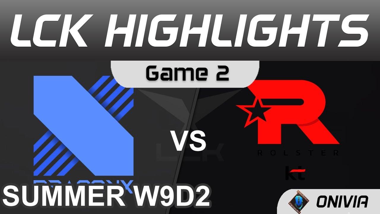 DRX vs KT Highlights Game 2 LCK Summer Season 2021 W9D2 DragonX vs KT Rolster by Onivia thumbnail