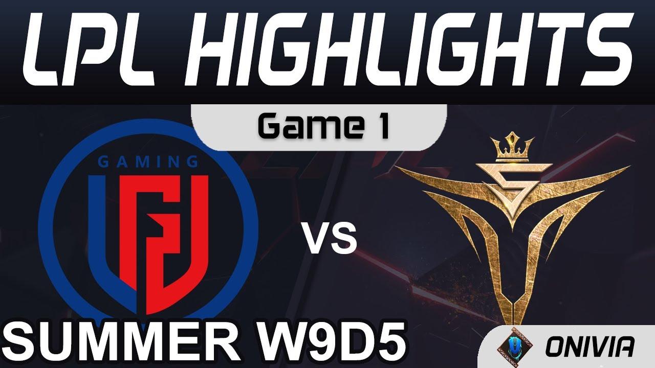 LGD vs V5 Highlights Game 1 LPL Summer Season 2021 W9D5 LGD Gaming vs Victory Five by Onivia thumbnail