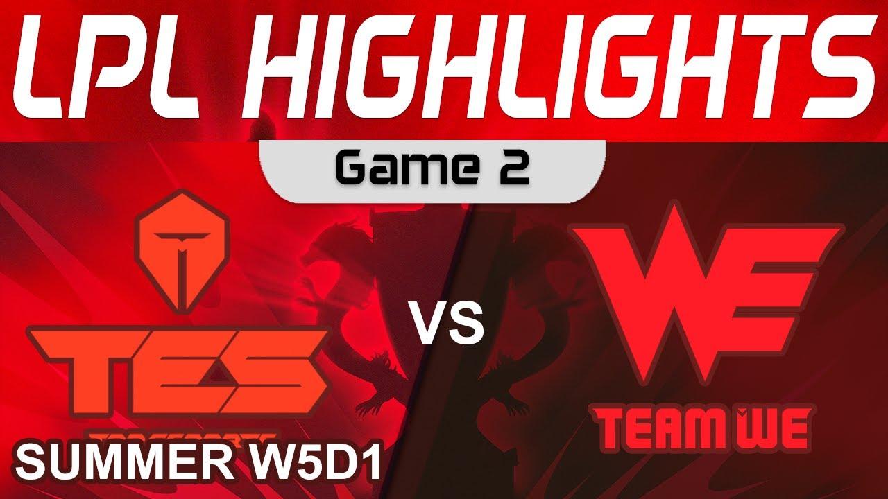 TES vs WE Highlights Game 2 LPL Spring Season 2023 W5D1 Top Esports vs Team WE by Onivia thumbnail