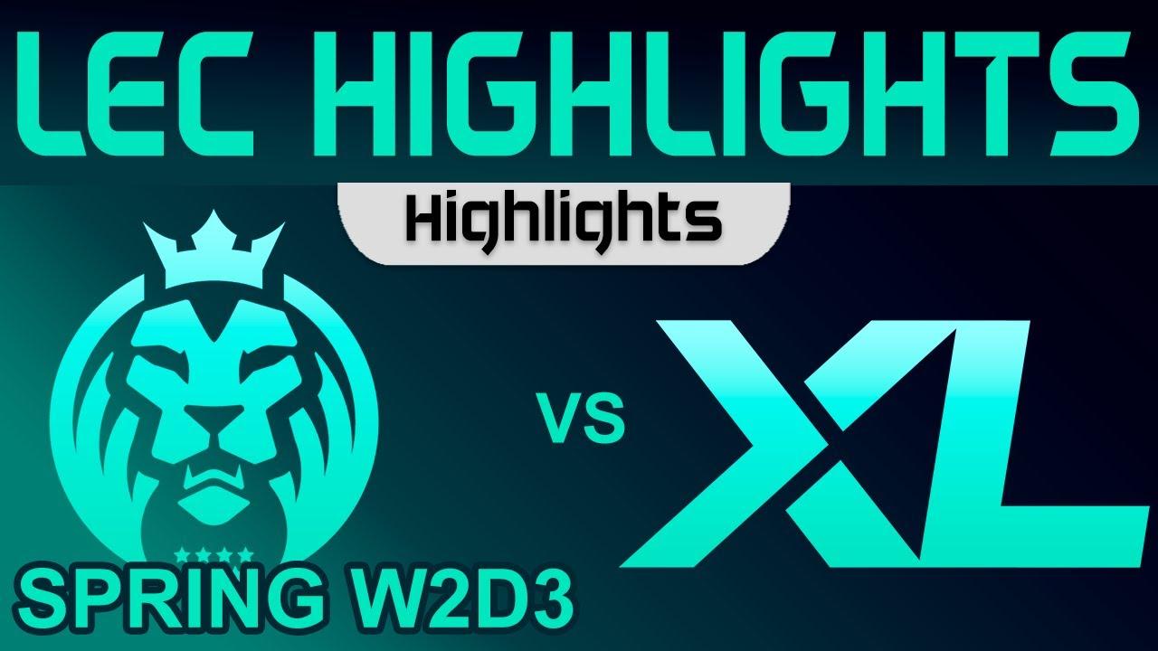 MAD vs XL Highlights LEC Summer Season 2023 W2D3 MAD Lions vs Excel by Onivia thumbnail