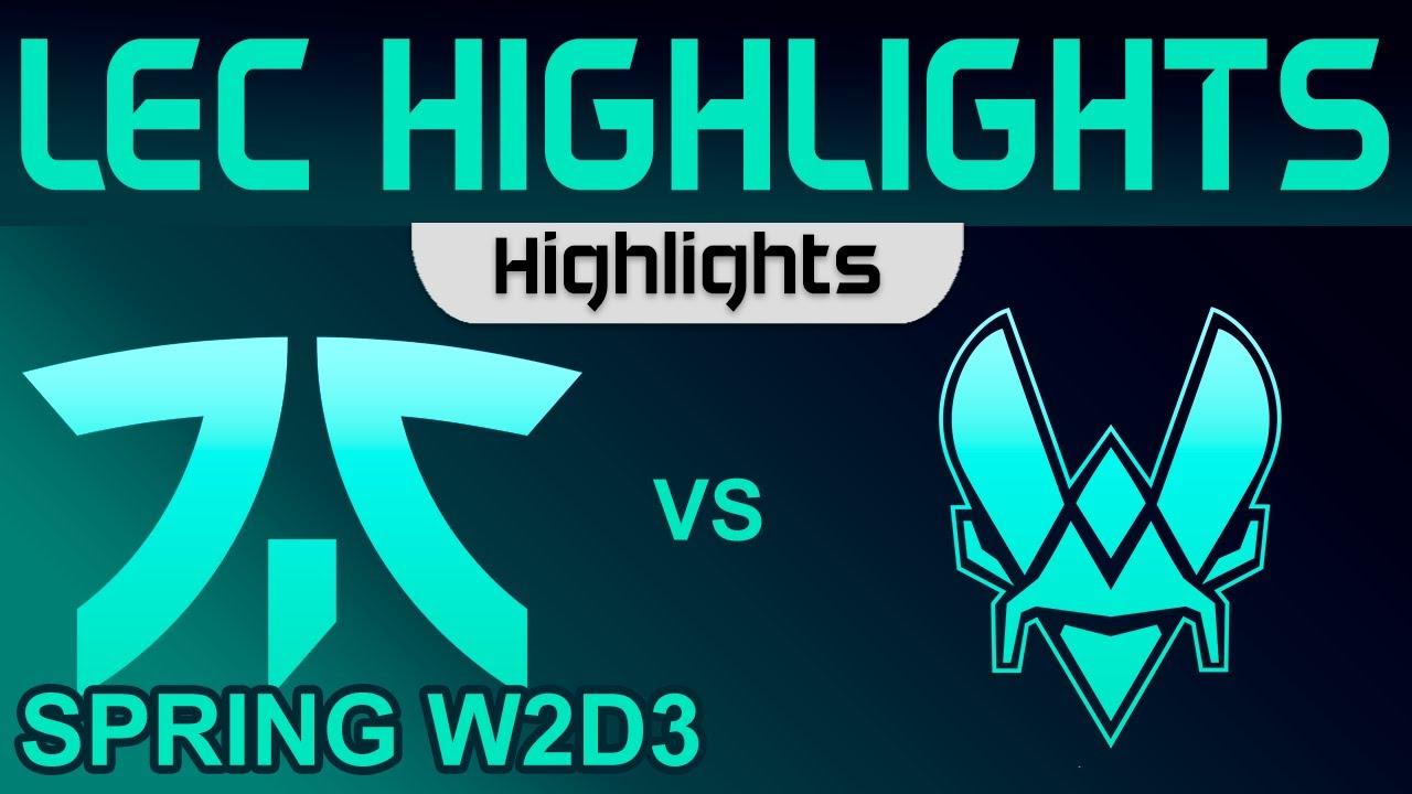 FNC vs VIT Highlights LEC Summer Season 2023 W2D3 Fnatic vs Team Vitality by Onivia thumbnail