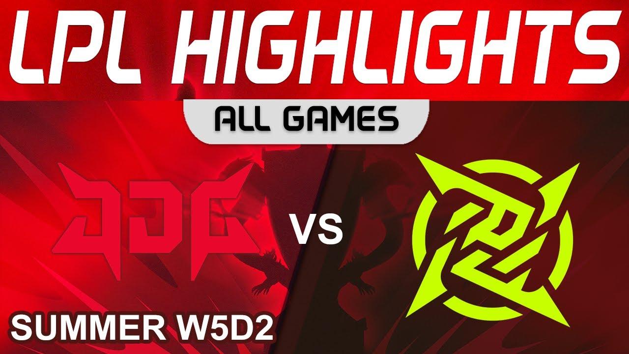 JDG vs NIP Highlights ALL GAMES LPL Spring Season 2023 W5D2 JD Gaming vs Ninjas in Pyjamas by Onivia thumbnail