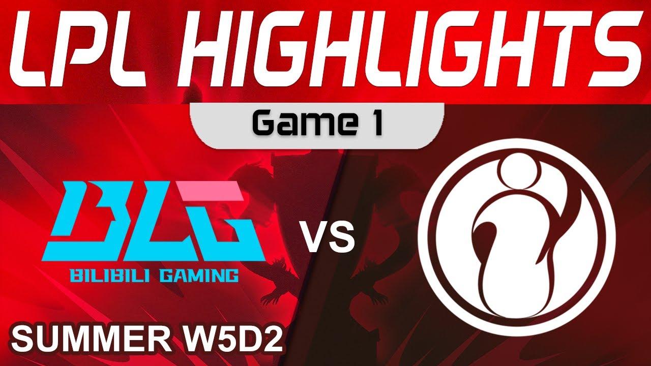 BLG vs iG Highlights Game 1 LPL Spring Season 2023 W5D2 Bilibili Gaming vs Invictus Gaming by Onivia thumbnail