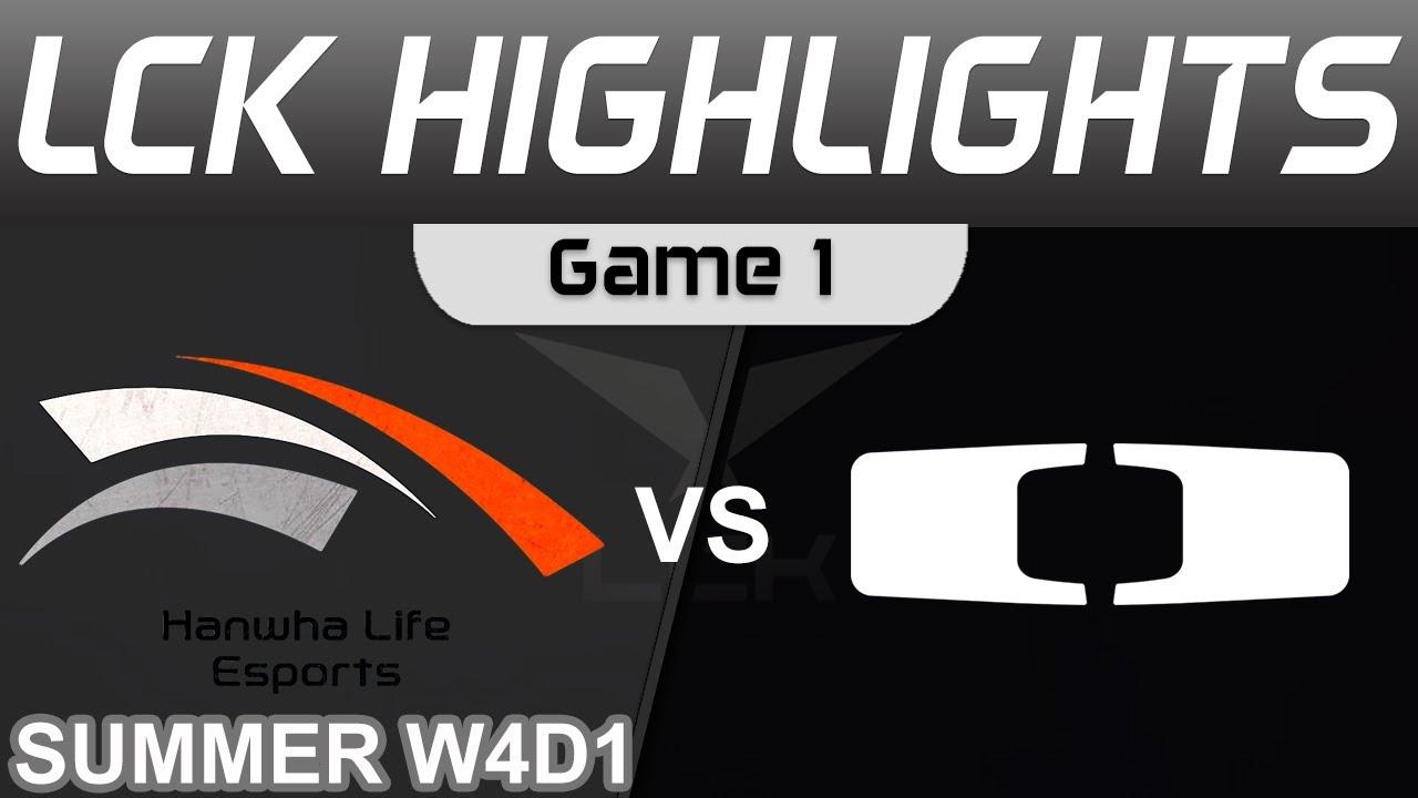 HLE vs DK Highlights Game 1 LCK Summer Season 2023 W4D1 Hanwha Life Esports vs Dplus KIA by Onivia thumbnail