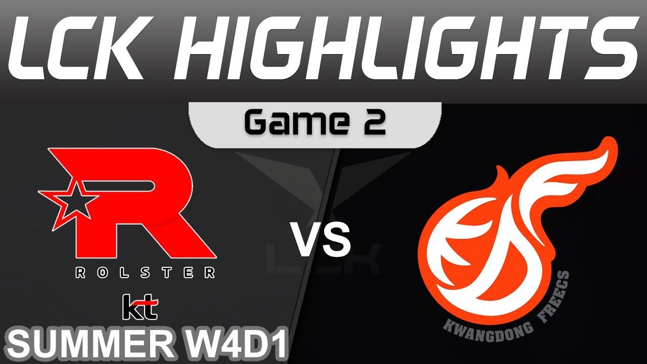 KT vs KDF Highlights Game 2 LCK Summer Season 2023 W4D1 KT Rolster vs Kwangdong Freecs by Onivia thumbnail