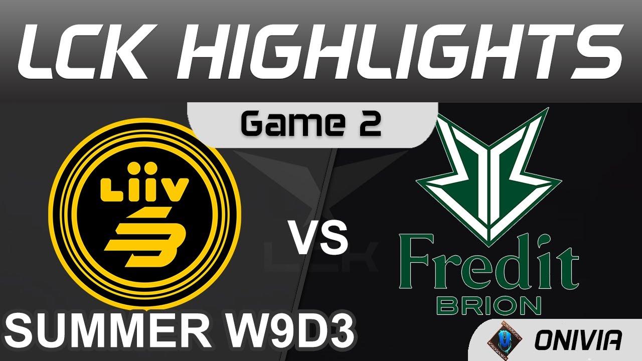 LSB vs BRO Highlights Game 2 LCK Summer Season 2021 W9D3 Liiv SANDBOX vs Fredit BRION by Onivia thumbnail