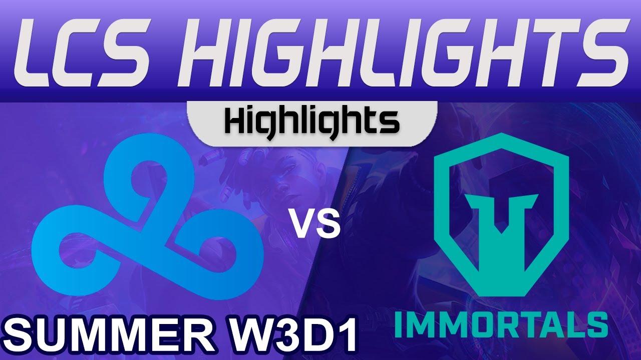 C9 vs IMT Highlights LCS Summer Season 2023 W3D1 Cloud9 vs Immortals by Onivia thumbnail