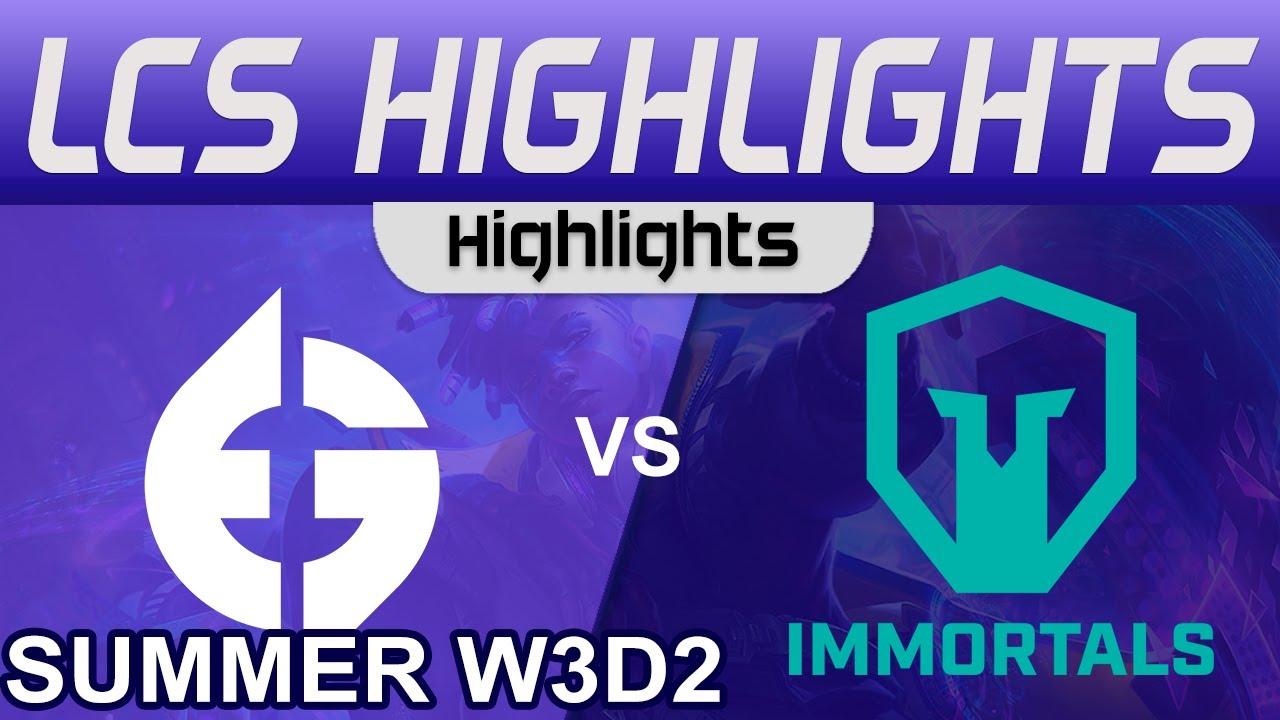 EG vs IMT Highlights LCS Summer Season 2023 W3D2 Evil Geniuses vs Immortals by Onivia thumbnail