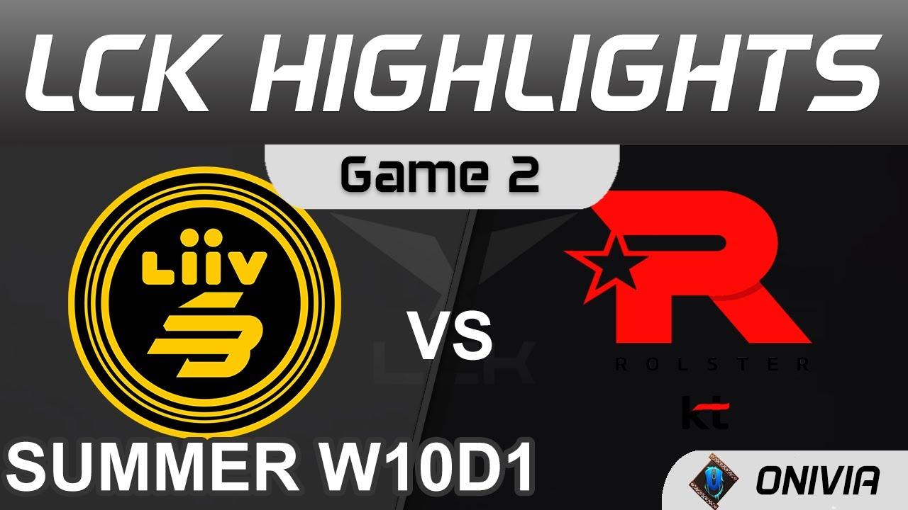 LSB vs KT Highlights Game 2 LCK Summer Season 2021 W10D1 Liiv SANDBOX vs KT Rolster by Onivia thumbnail