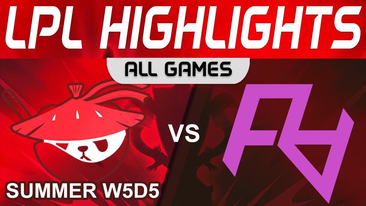 AL vs RA Highlights ALL GAMES LPL Summer Season 2023 W5D5 Anyone's Legend vs Rare Atom by Onivia thumbnail