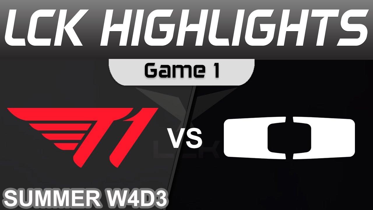 T1 vs DK Highlights Game 1 LCK Summer Season 2023 W4D3 T1 vs Dplus KIA by Onivia thumbnail