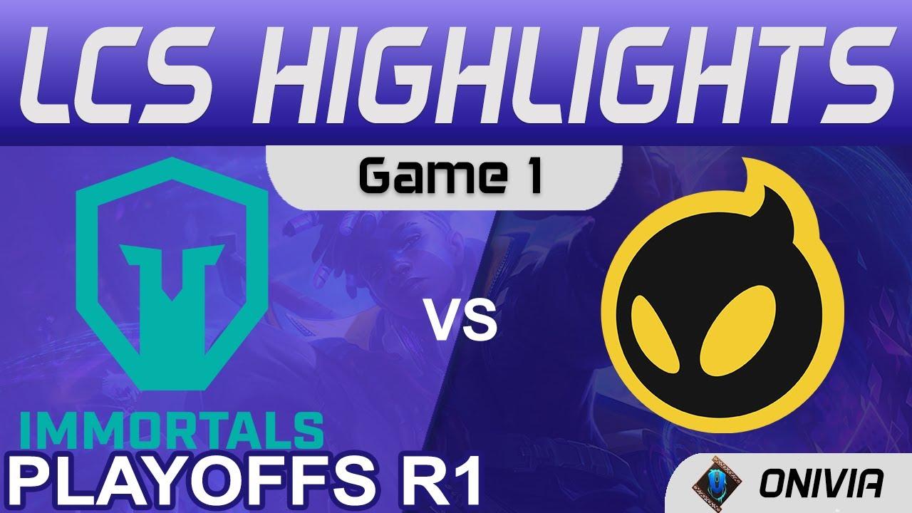 IMT vs DIG Highlights Game 1 Round1 LCS Summer Playoffs 2021 Immortals vs Dignitas by Onivia thumbnail