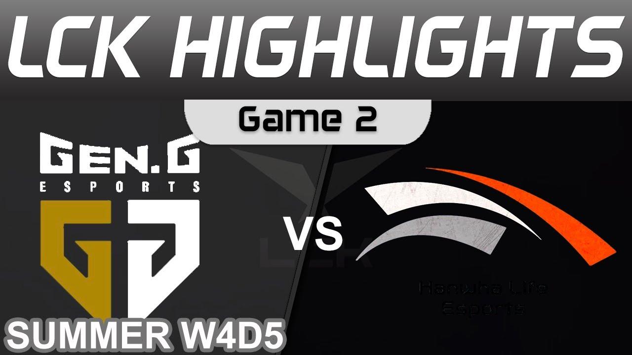 GEN vs HLE Highlights Game 2 LCK Summer Season 2023 W4D5 Gen G vs Hanwha Life Esports by Onivia thumbnail