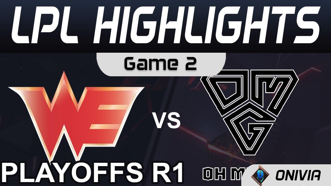 WE vs OMG Highlights Game 2 LPL Summer Playoffs R1 2021 Team WE vs Oh My God by Onivia thumbnail