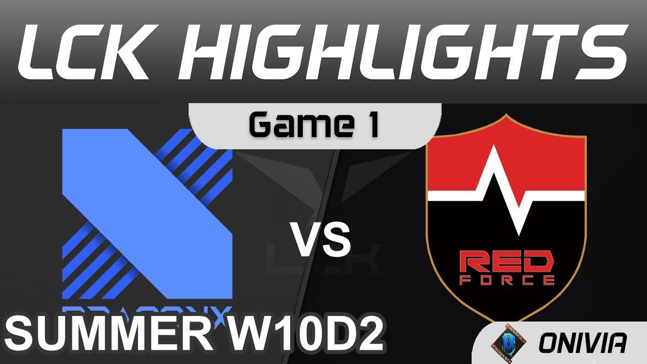 DRX vs NS Highlights Game 1 LCK Summer Season 2021 W10D2 DragonX vs Nongshim RedForce by Onivia thumbnail