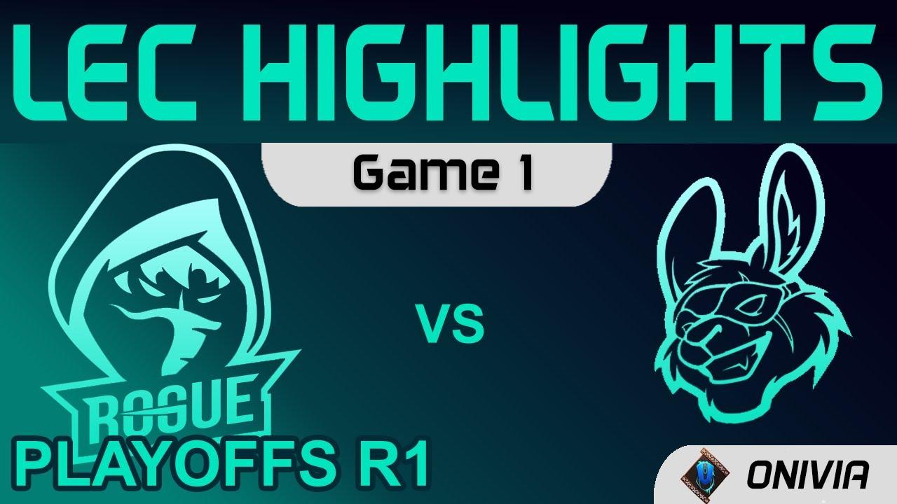 RGE vs MSF Highlights Game 1 Round1 LEC Summer Playoffs 2021 Rogue vs Misfits Gaming by Onivia thumbnail