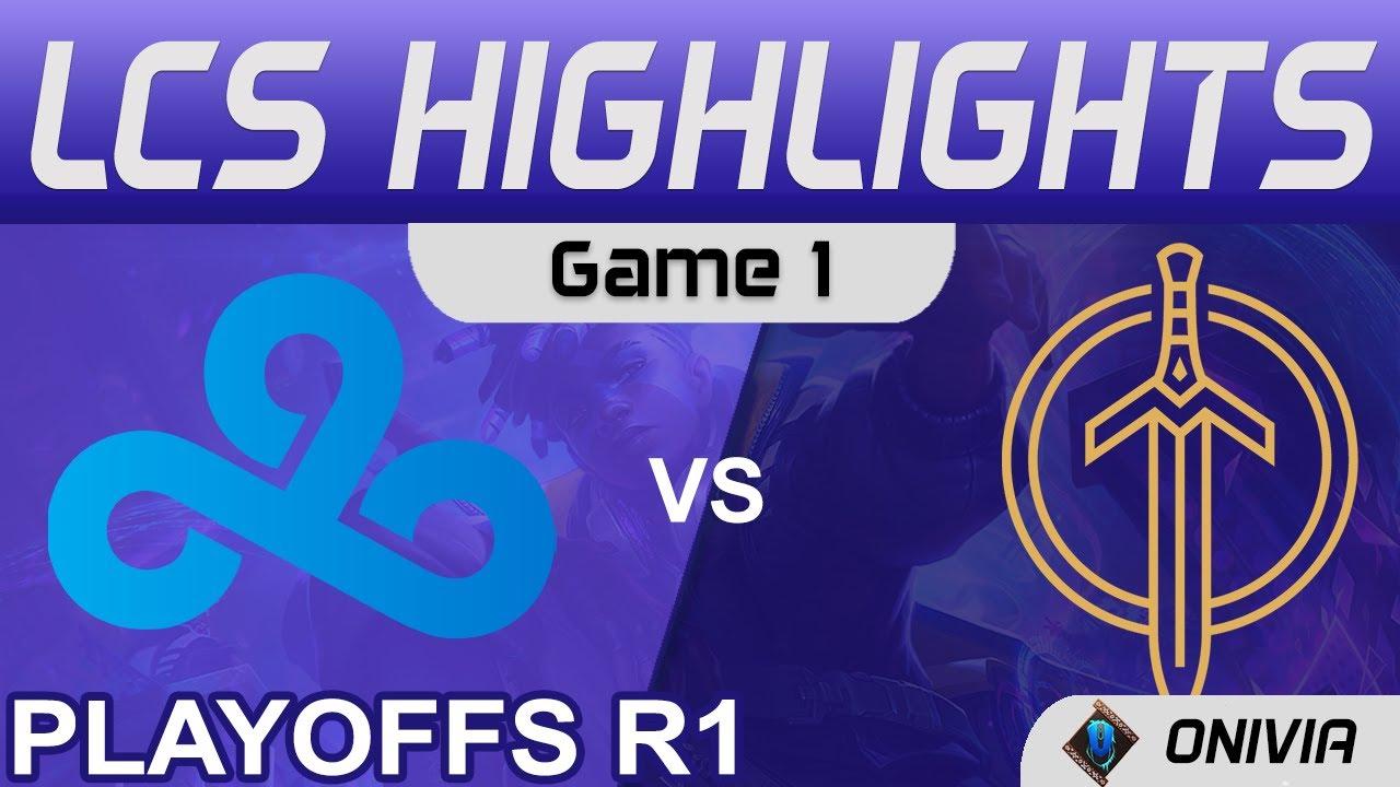 C9 vs GG Highlights Game 1 Round1 LCS Summer Playoffs 2021 Cloud9 vs Golden Guardians by Onivia thumbnail