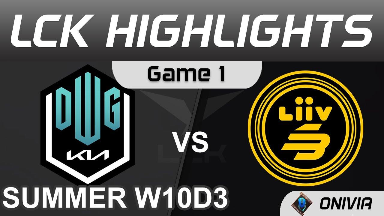 DK vs LSB Highlights Game 1 LCK Summer Season 2021 W10D3 DWG KIA vs Liiv SANDBOX by Onivia thumbnail