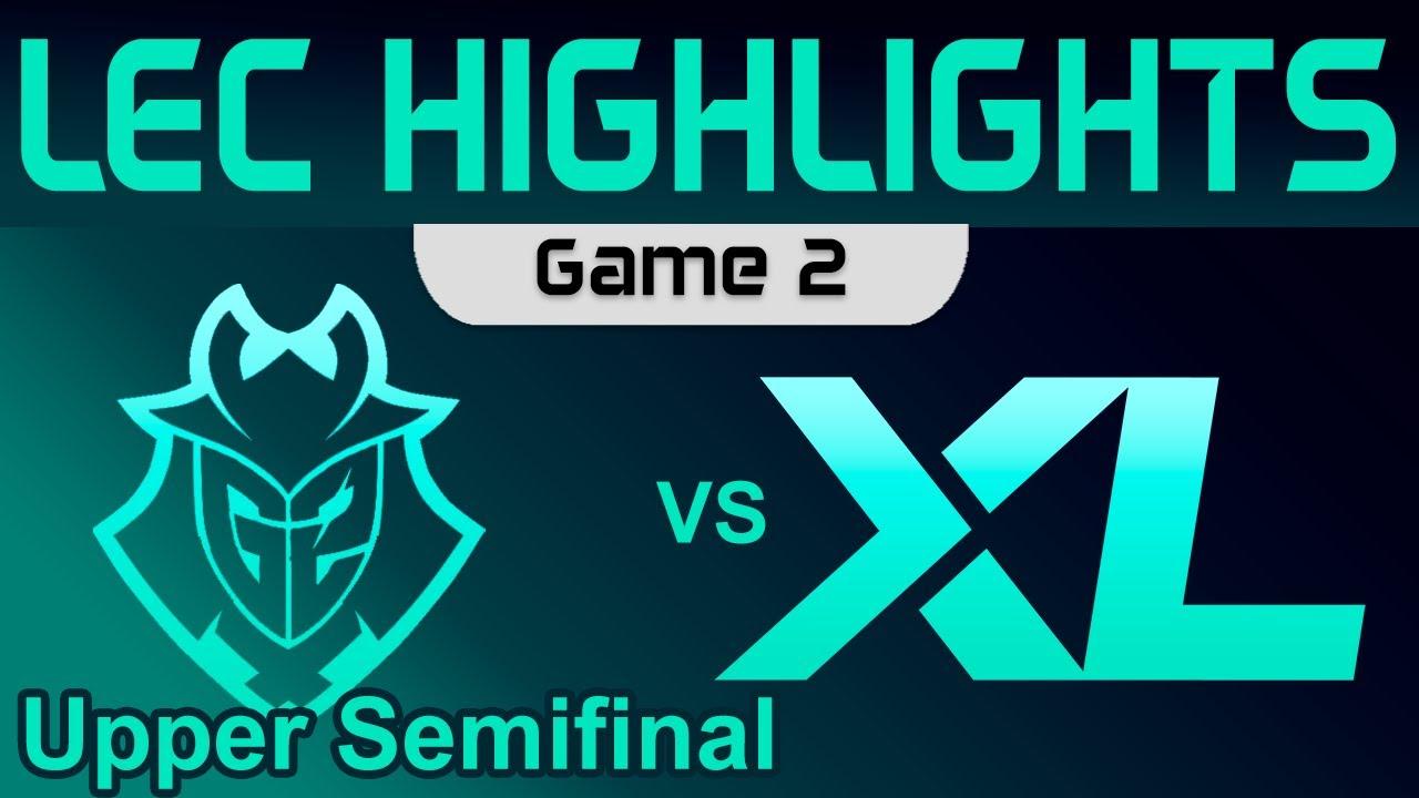 G2 vs XL Game 2 Highlights LEC Playoffs Upper Semifinal 2023 G2 Esports vs Excel by Onivia thumbnail