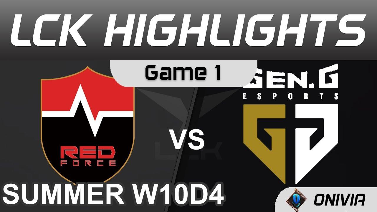 NS vs GEN Highlights Game 1 LCK Summer Season 2021 W10D4 Nongshim RedForce vs Gen G by Onivia thumbnail