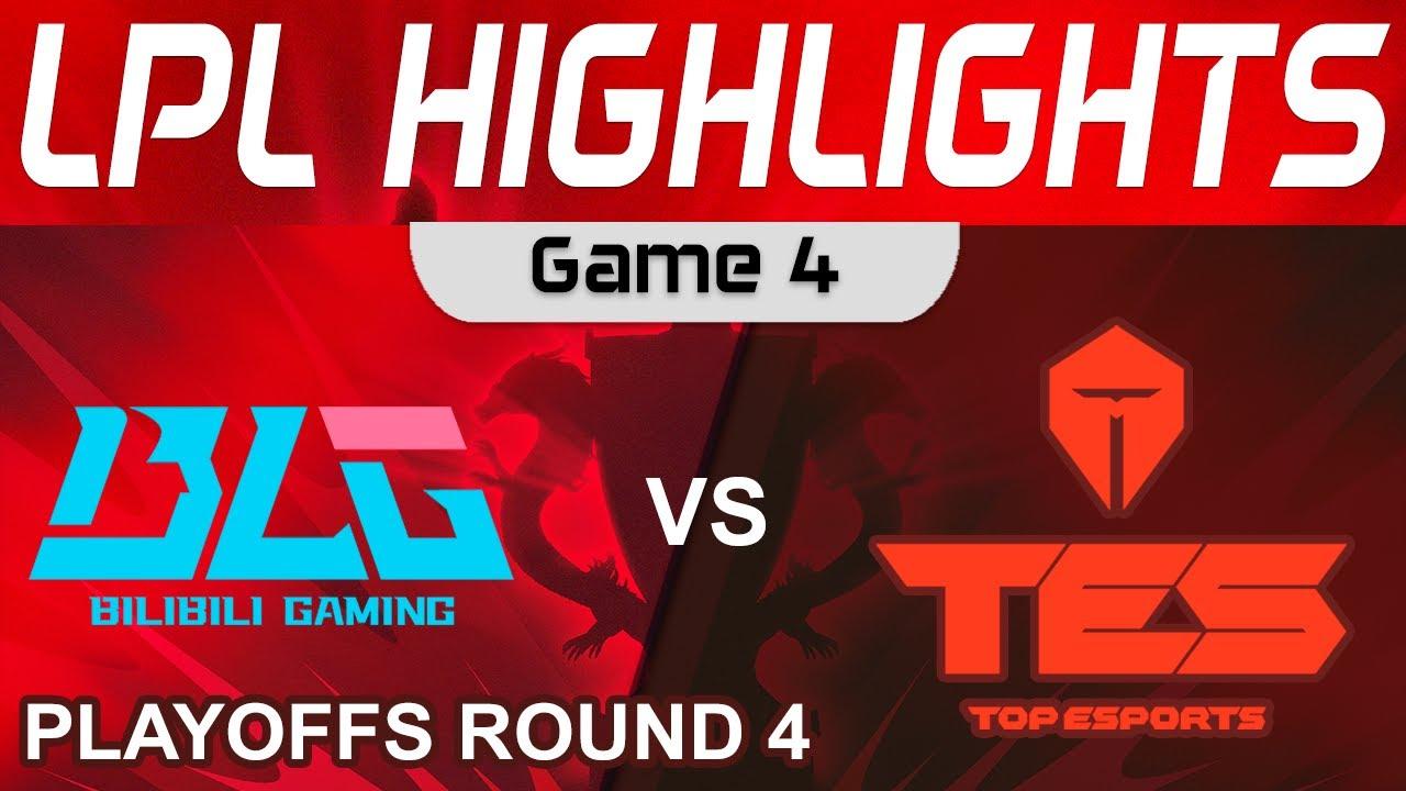 BLG vs TES Highlights Game 4 LPL Summer Playoffs 2023 Bilibili Gaming vs Top Esports by Onivia thumbnail