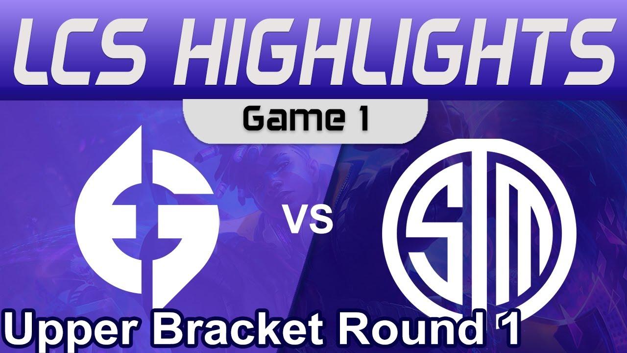 EG vs TSM Game 1 Highlights LCS  Playoffs Upper Bracket 2023 Evil Geniuses vs Team SoloMid by Onivia thumbnail