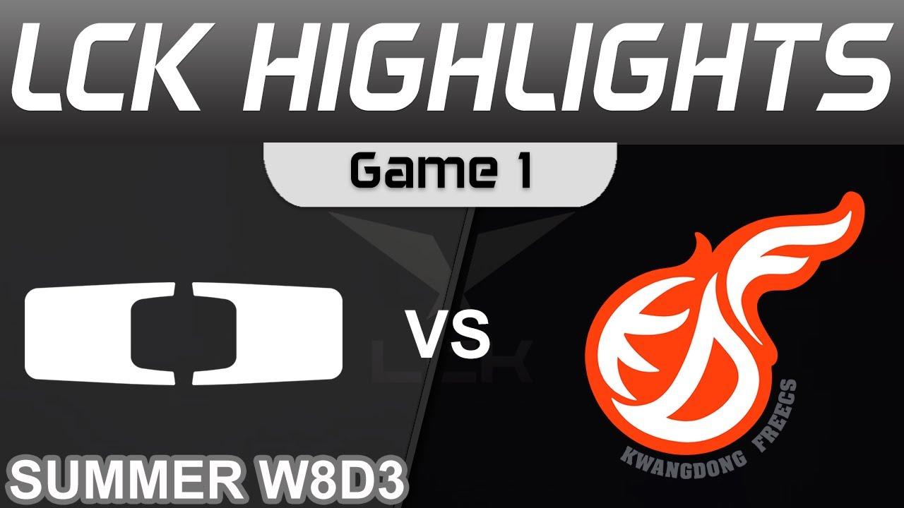 DK vs KDF Highlights Game 1 LCK Summer Season 2023 W8D3 Dplus KIA vs Kwangdong Freecs by Onivia thumbnail