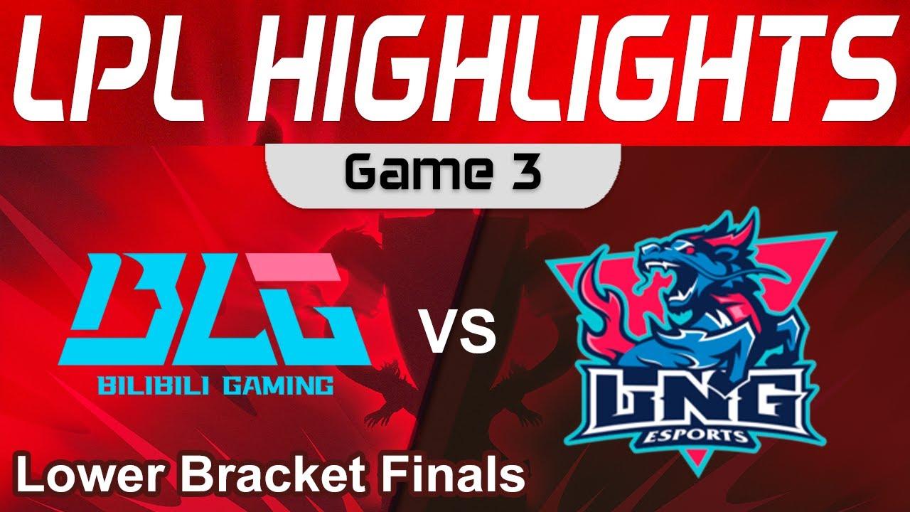 BLG vs LNG Highlights Game 3 LPL Summer Lower Bracket Finals 2023 Bilibili Gaming vs LNG Esports thumbnail