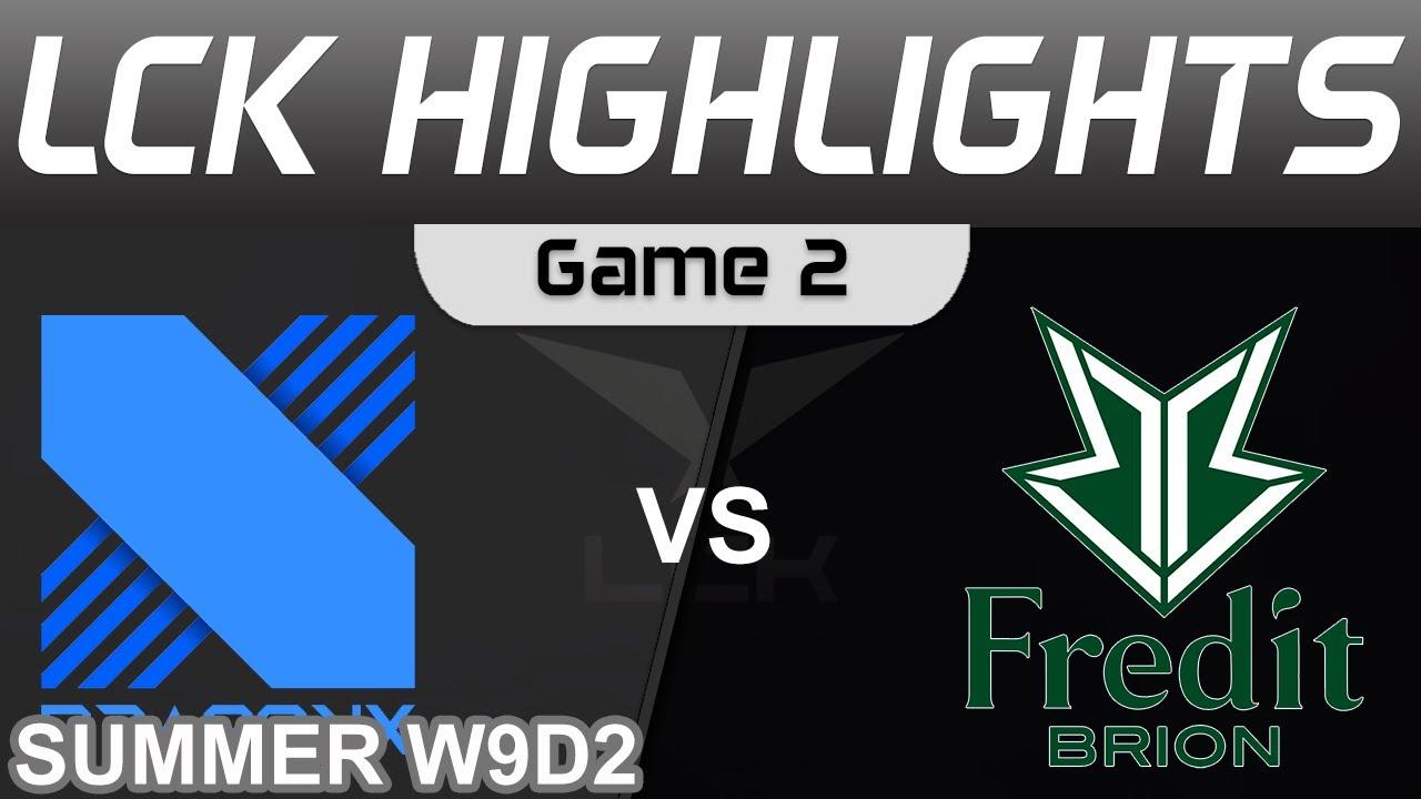 DRX vs BRO Highlights Game 2 LCK Summer Season 2023 W9D2 DRX vs OKSavingsBank BRION by Onivia thumbnail