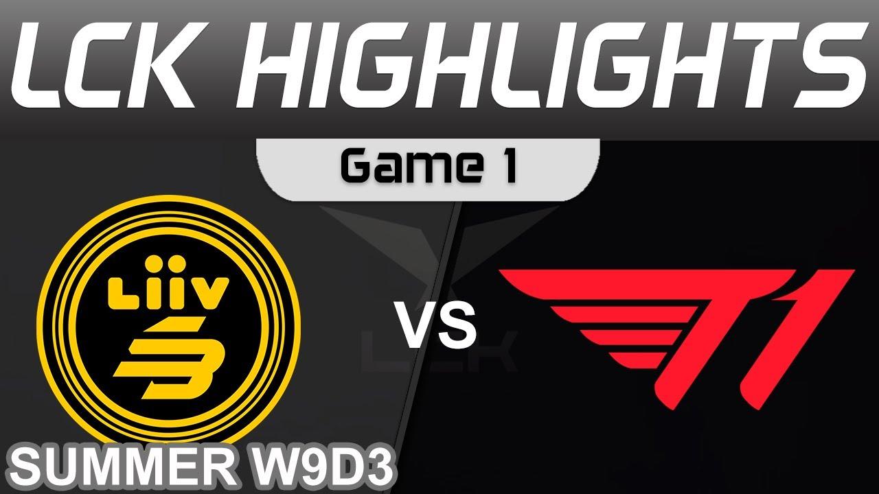 LSB vs T1 Highlights Game 1 LCK Summer Season 2023 W9D3 Liiv SANDBOX vs T1 by Onivia thumbnail