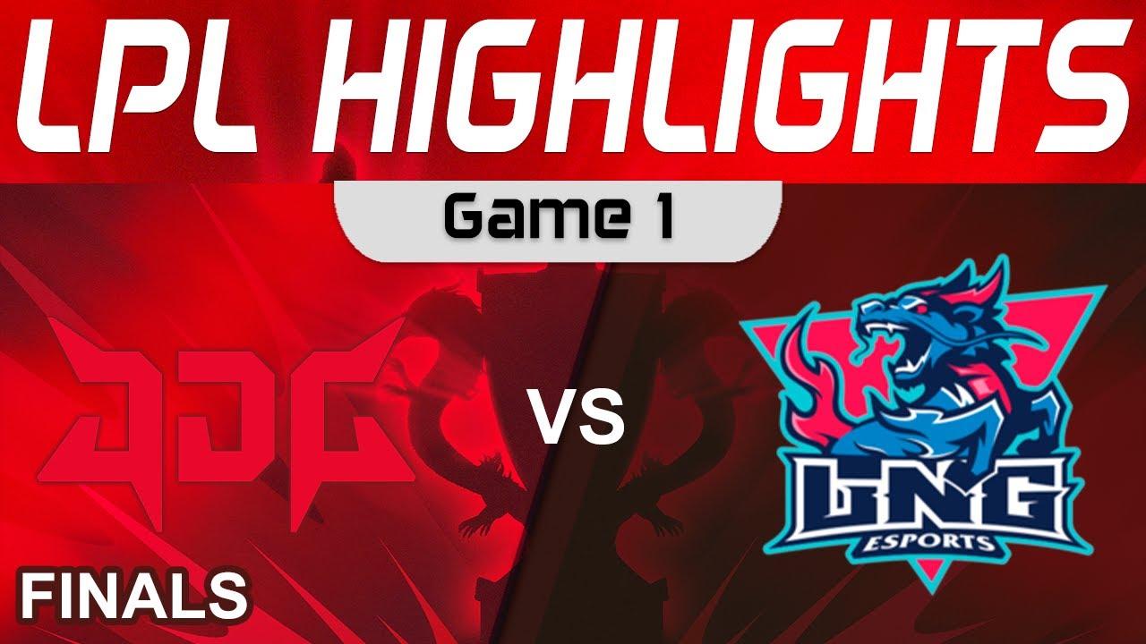 JDG vs LNG Highlights Game 1 LPL Summer Finals 2023 JD Gaming vs LNG Esports by Onivia thumbnail