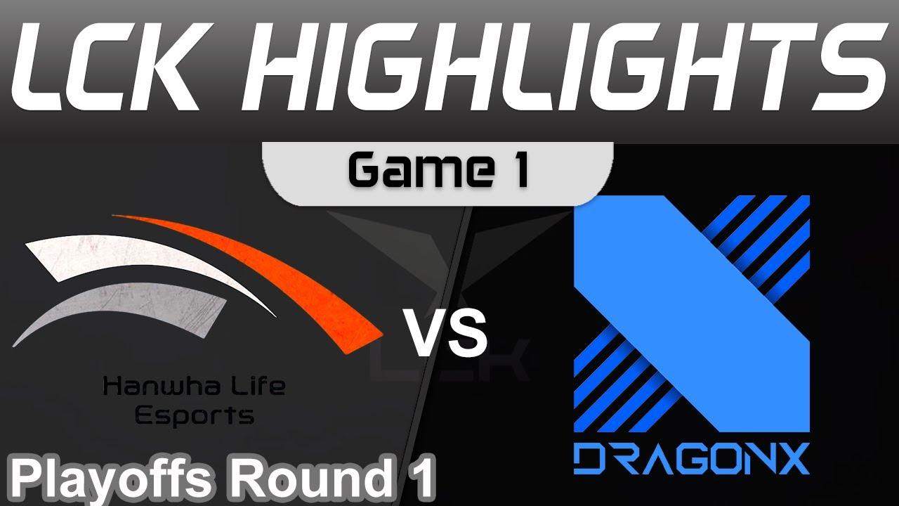 HLE vs DRX Highlights Game 1 LCK Summer Playoffs 2023 Hanwha Life vs DRX by Onivia thumbnail