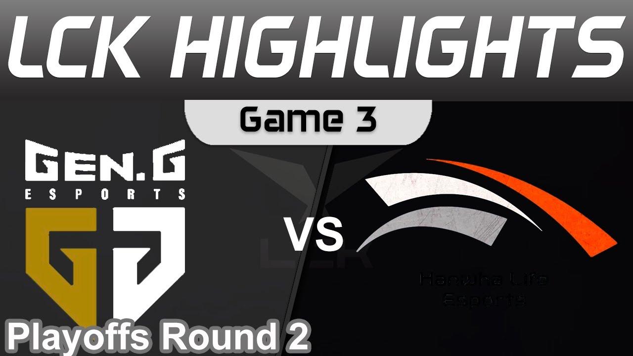 GEN vs HLE Highlights Game 3 LCK Summer Playoffs 2023 Gen G vs Hanwha Life Esports by Onivia thumbnail