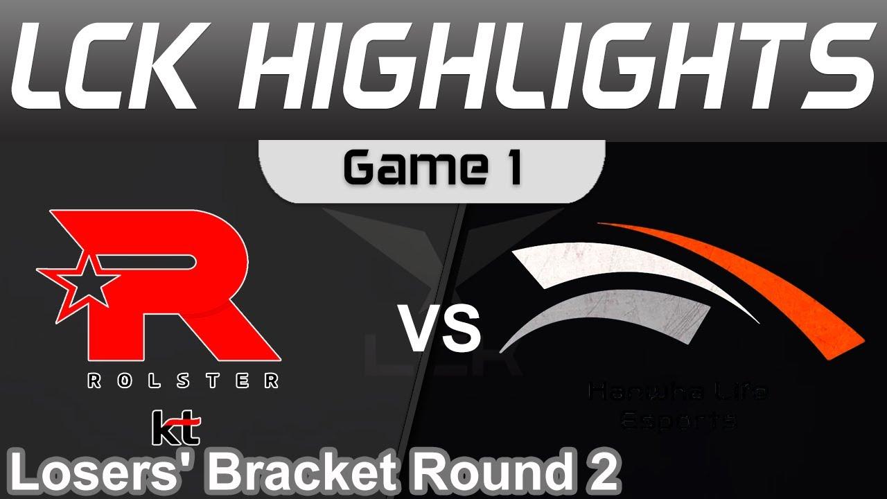 KT vs HLE Highlights Game 1 LCK Summer Losers' Bracket R2 2023 KT Rolster vs Hanwha Life Esports thumbnail