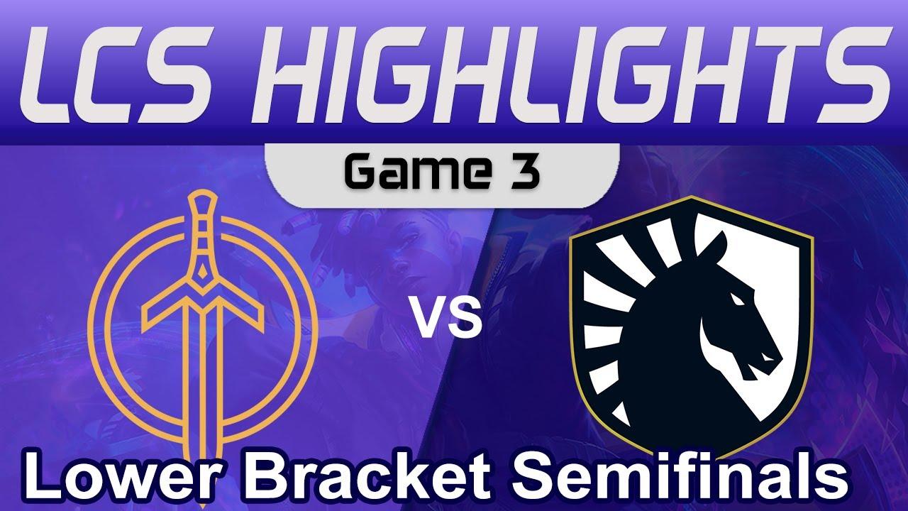 GG vs TL Game 3 Highlights LCS Playoffs 2023 Lower Semifinals Golden Guardians vs Team Liquid thumbnail