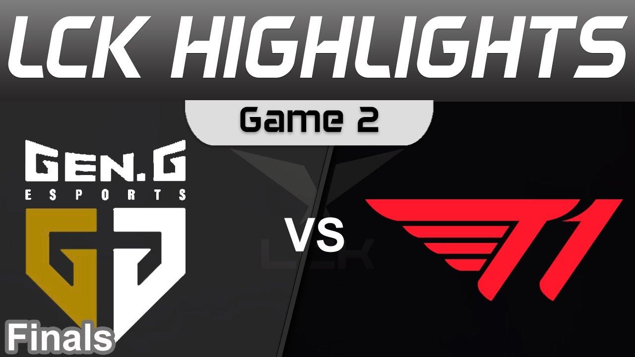 GEN vs T1 Highlights Game 2 LCK Summer Finals 2023 Gen G vs T1 by Onivia thumbnail