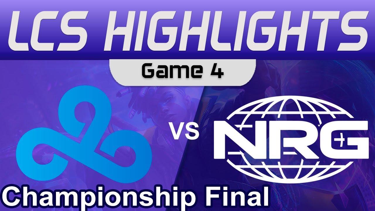 C9 vs NRG Game 4 Highlights LCS Championship Final 2023 Cloud9 vs NRG by Onivia thumbnail