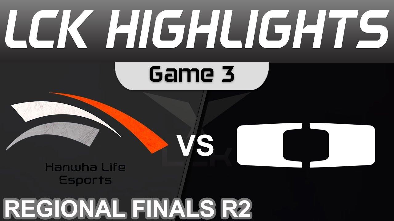 HLE vs DK Highlights Game 3 LCK Regional Finals R2 2023 Hanwha Life Esports vs Dplus KIA by Onivia thumbnail