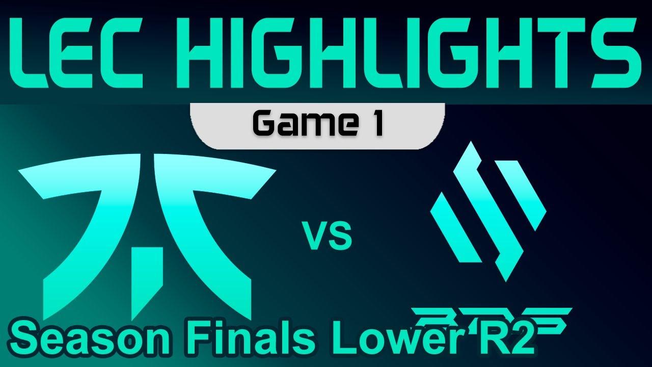 FNC vs BDS Game 1 Highlights LEC Season Finals Lower R2 2023 Fnatic vs Team BDS by Onivia thumbnail