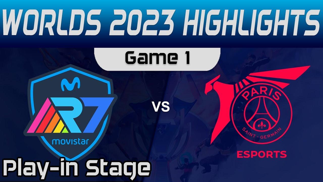 R7 vs PSG Highlights Game 1 Worlds Play-in Stage 2023 Movistar R7 vs PSG Talon by Onivia thumbnail