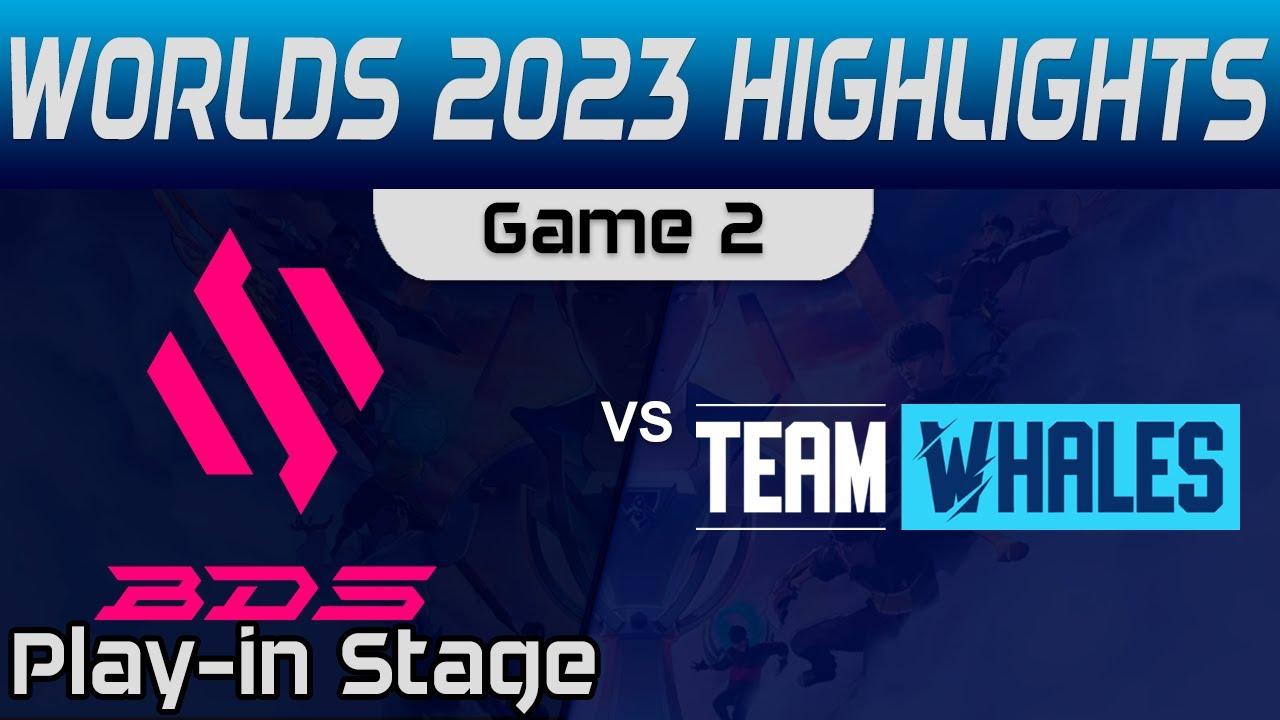 BDS vs TW Highlights Game 2 Worlds Play in Stage 2023 Team BDS vs Team Whales by Onivia thumbnail