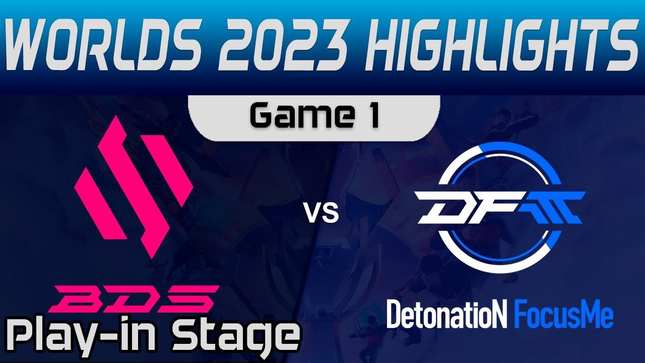 BDS vs DFM Highlights Game 1 Worlds Play in Stage 2023 Team BDS vs DetonatioN FM by Onivia thumbnail