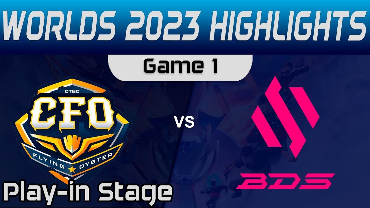 CFO vs BDS Highlights Game 1 Worlds Play in Stage 2023 CTBC Flying Oyster vs Team BDS by Onivia thumbnail