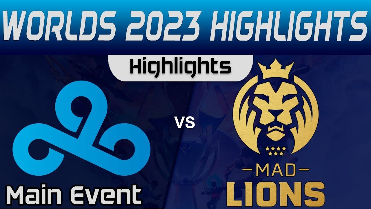 C9 vs MAD Highlights Round 1 Worlds Main Event 2023 Cloud9 vs MAD Lions by Onivia thumbnail